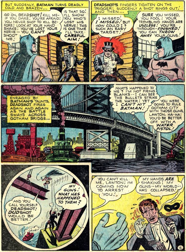 75 Years Ago, Batman Fought Against Deadshot in the Sharpshooter's ...