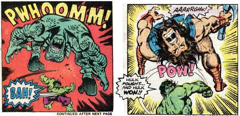 Lendário artista da Marvel, Sal Buscema, falece aos 89 anos 7 O Hulk dá socos nas pessoas, estilo Buscema.