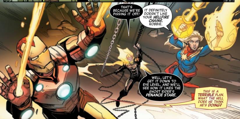 Ghost Rider Vs. Phoenix Avengers: Ghost Rider Has a Surprise Advantage Over the Phoenix