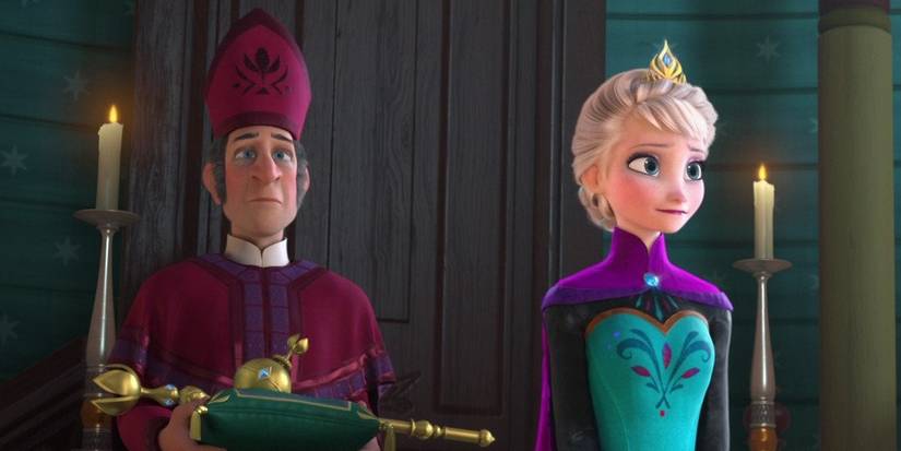 Elsa's Coronation Frozen Disney Movie