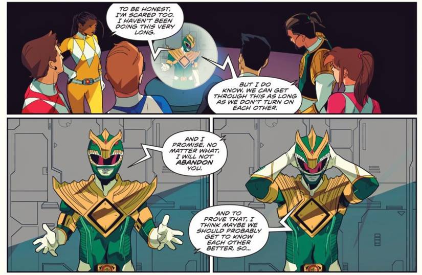 Mighty Morphin Power Rangers Unmasks the New Green Ranger - And It's ...