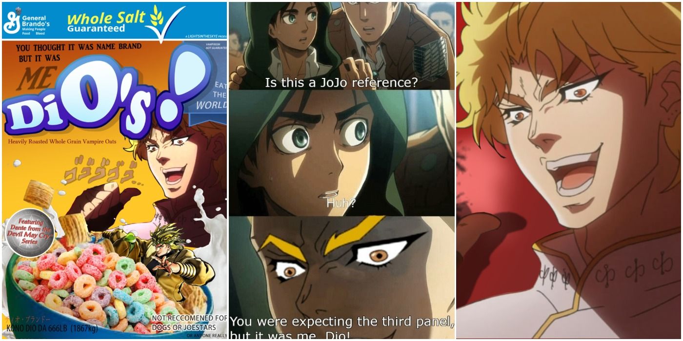 JoJo: 10 "It Was Me, Dio!" Memes That Are Too Hilarious For Words