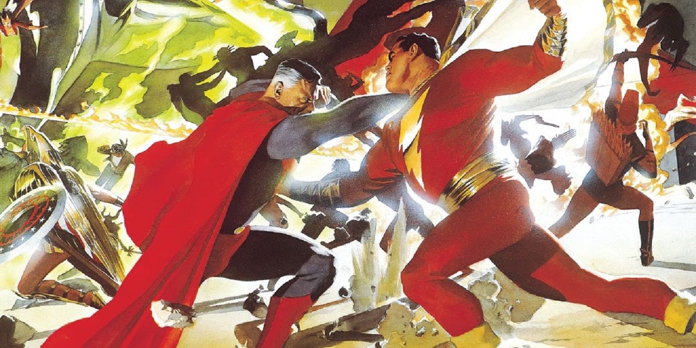 Kingdom Come: Superman & Shazam's Iconic Fight Has a Surprising Inspiration