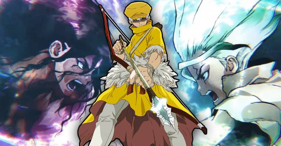 Dr Stone Senku Gen Get Tsukasa S Top General Ukyo On Their Side