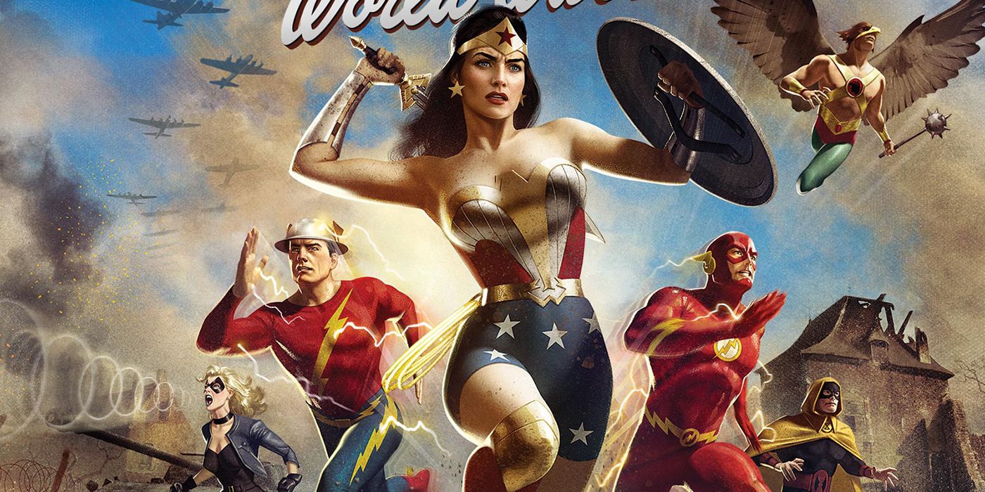 Justice Society: World War II Reveals Box Art, 4K Ultra HD ...