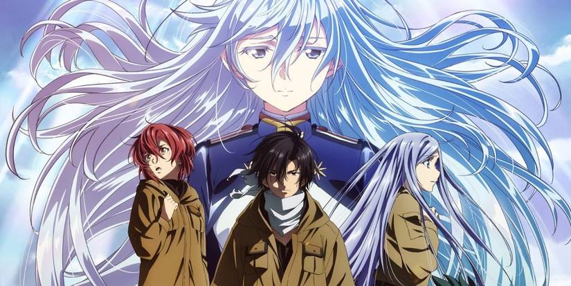 The key visual of the main characters of 86 Eighty-Six.