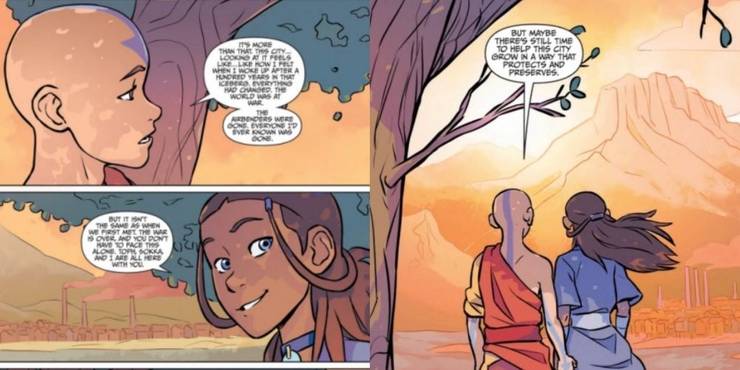Avatar the last airbender comics Avatar the last airbender comics