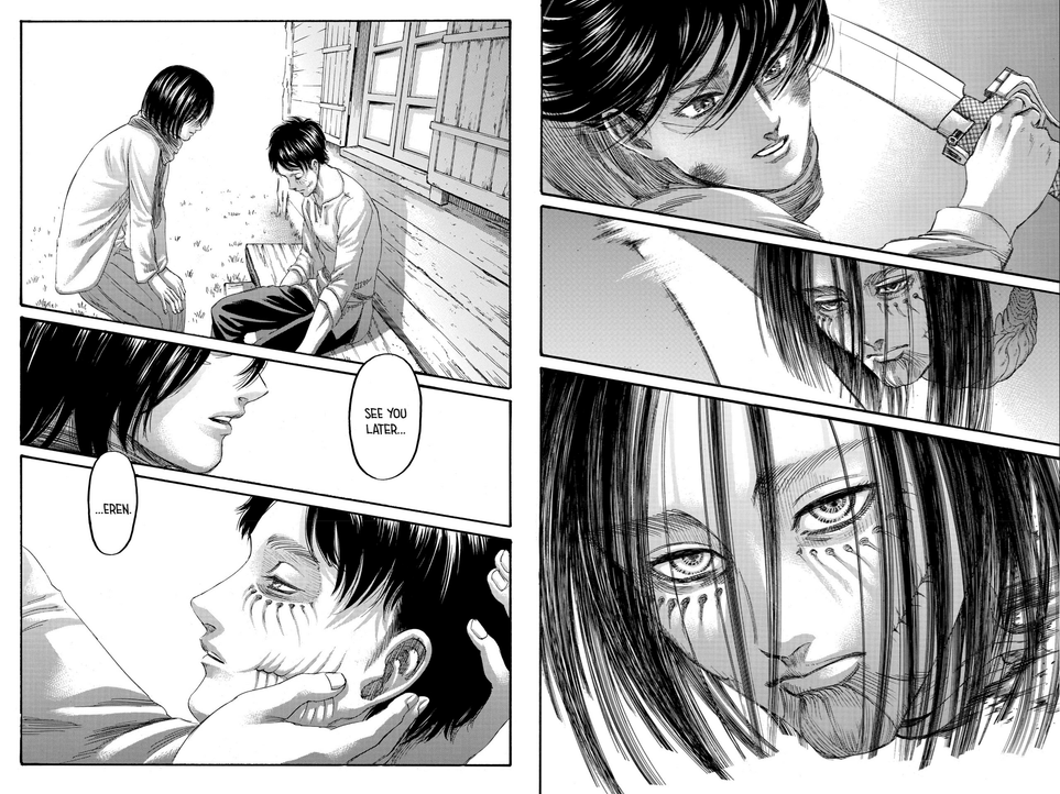 Attack On Titan S Penultimate Chapter Features A First Kiss And A Final Good Bye Attack On Titan S Penultimate Chapter Features A First Kiss And A Final Good Bye