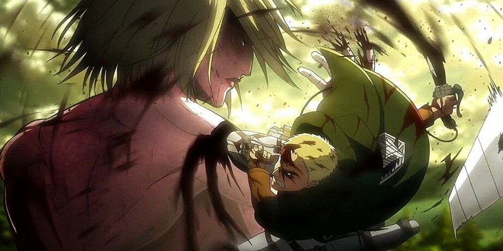 Shingeki No Kyojin: Reiner e Bertolt revelam ser Titãs (DUBLADO) - BiliBili