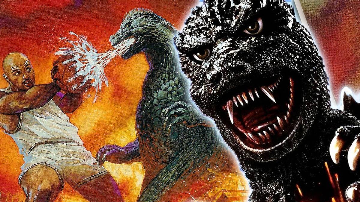 Godzilla Balling Godzilla vs Charles Barkley: Which Giant Won Basketball's Biggest ...