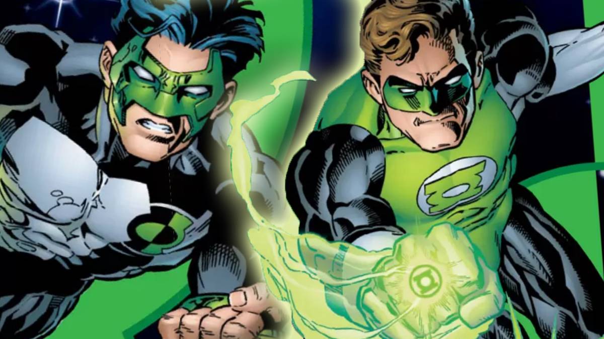 Kyle Rayer Green Lantern: How Kyle Rayner Met Hal Jordan the First Time