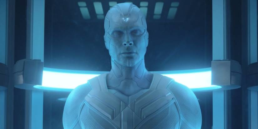 White Vision in the MCU's WandaVision