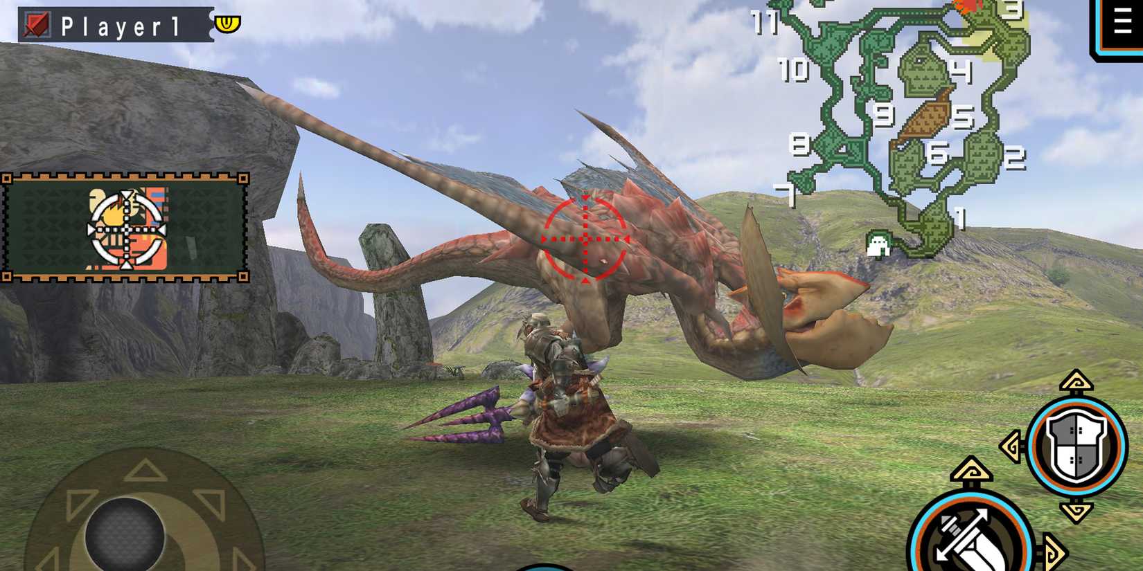 Monster Hunter Freedom Unite Yian