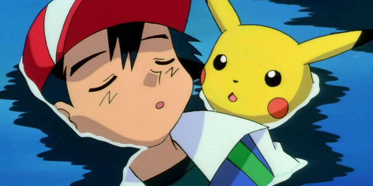 Pikachu And Ash Ketchum In Pokemon 2000