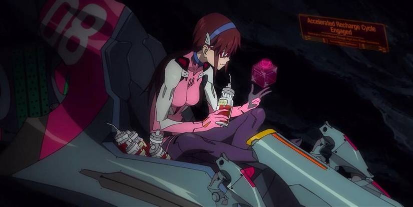 Anime Rebuild Of Evangelion Mari Cockpit
