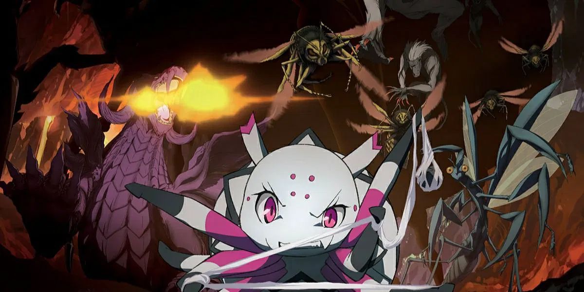 An image from So I'm A Spider, So What? Kumoko