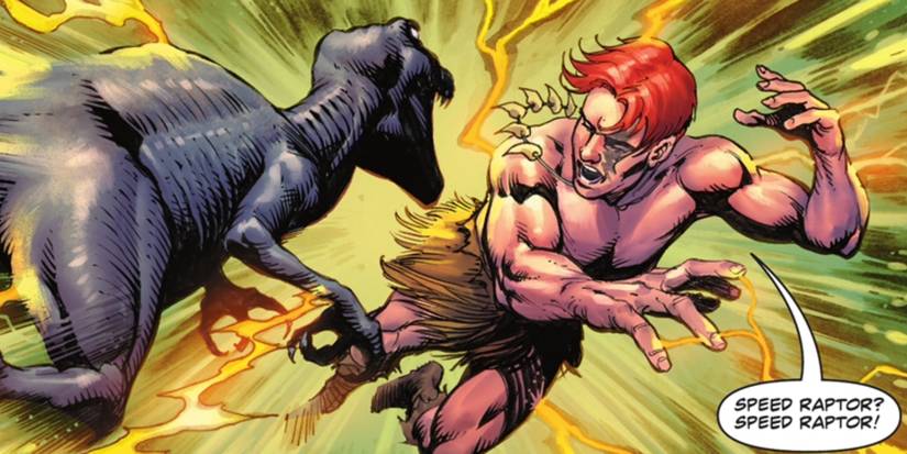 Speed Predators The Flash Turns a DINOSAUR the Most LETHAL Speedster Ever
