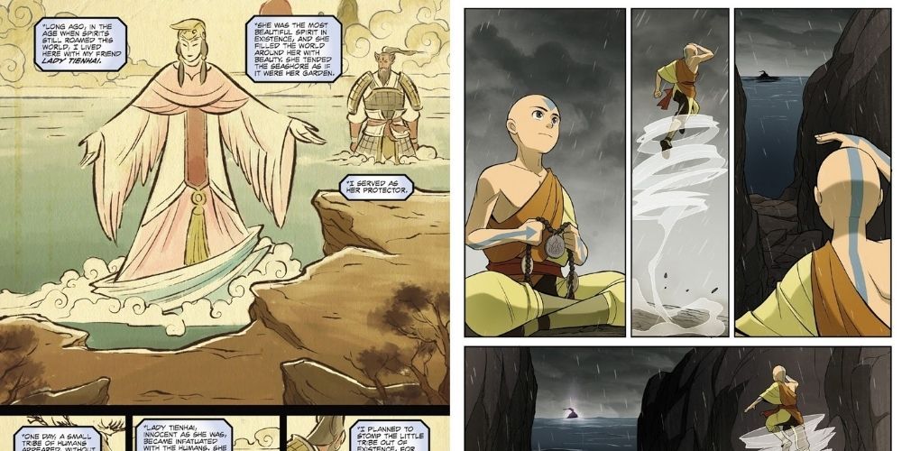 avatar the legend of aang comic