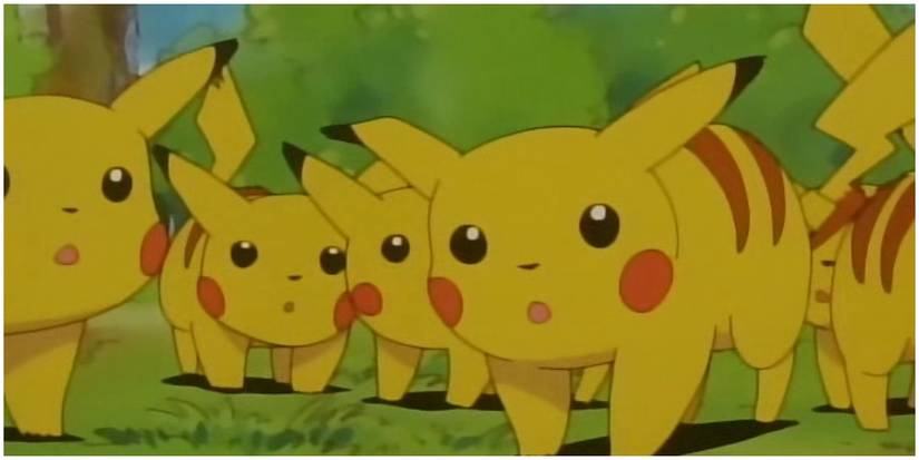 Native Pikachu 10 Cutest Pokémon In Generation 1, Ranked