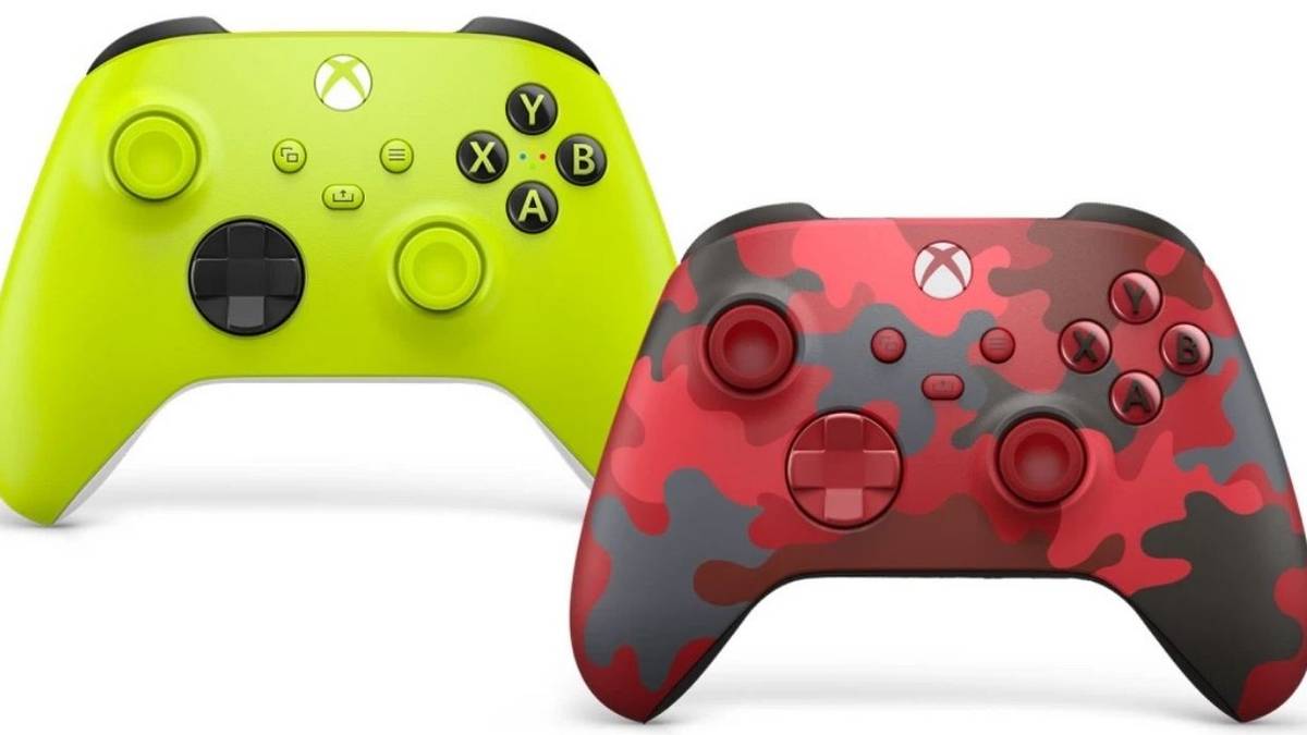 Xbox Debuts Electric Volt and Daystrike Camo Wireless Controllers