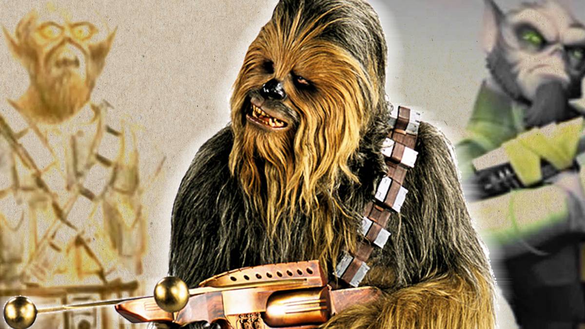 Star Wars: Chewbacca's Original Concept Art Inspired the Lasat Species.