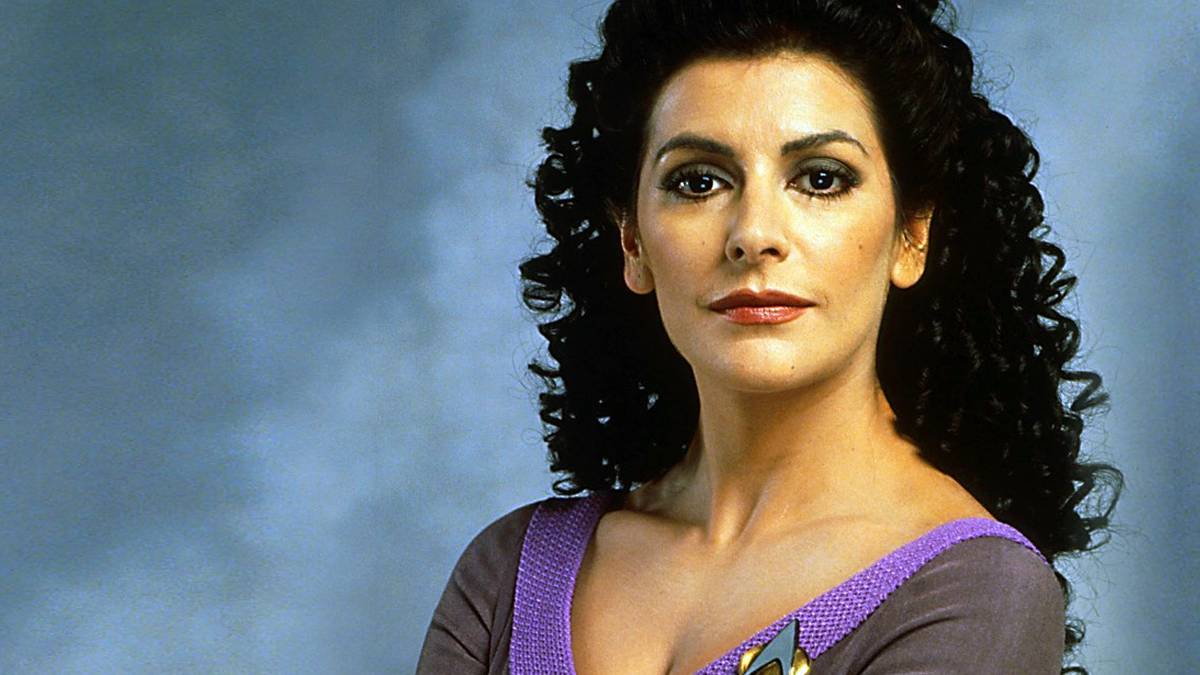 deanna troi purple dress Bridal Deanna Troi kellyplanet.com