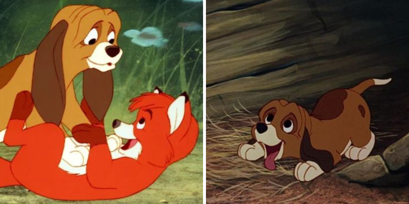 the fox and the hound fight