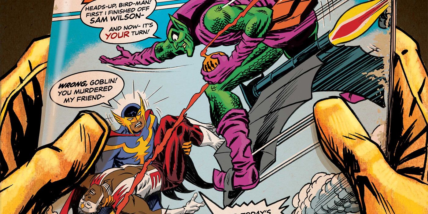 アメコミリーフ　Heroes Reborn: Double Action #1 In Heroes Reborn Marvel Double Action #1 The Falcon WILL DIE
