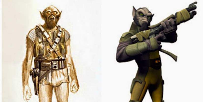 Lasat Wariors Star Wars: Chewbacca's Original Concept Art Inspired the Lasat Species.