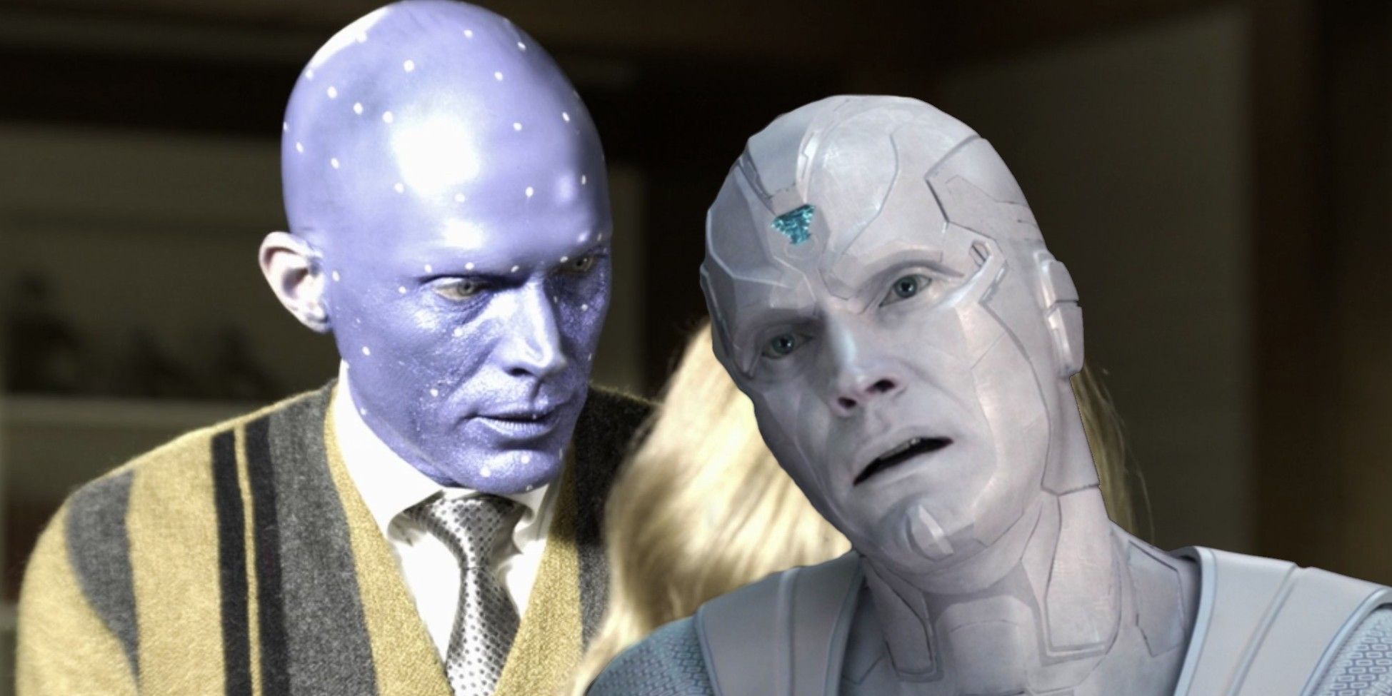 Wandavision S Pre Vfx Paul Bettany Shows Vision S Uncanny Ears