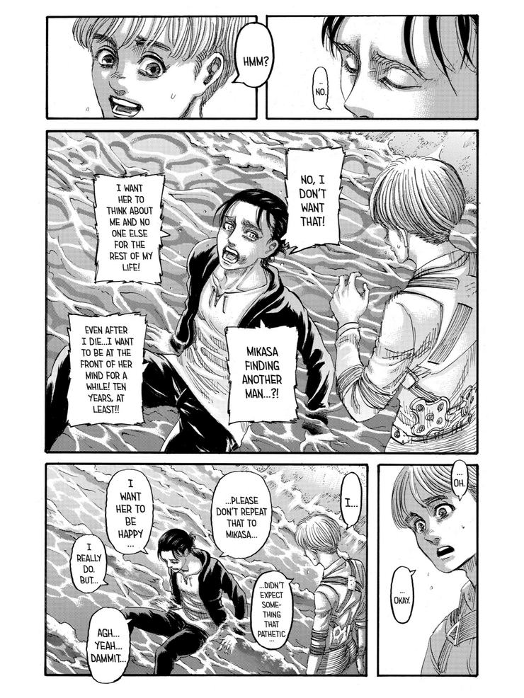 Attack On Titan S Final Chapter Reveals Eren S True Feelings Attack On Titan S Final Chapter Reveals Eren S True Feelings