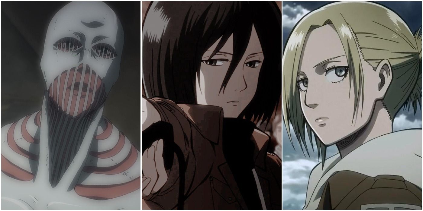 Attack On Titan: 10 Strongest Female Characters In The Series, Ranked