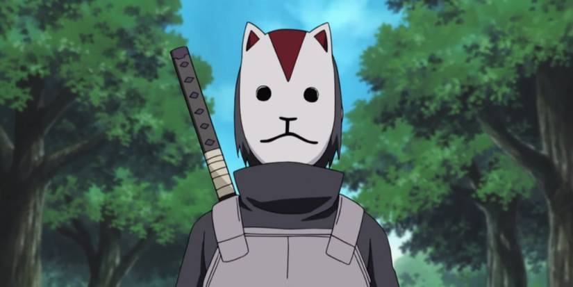 Itachi Uchiha in an ANBU mask
