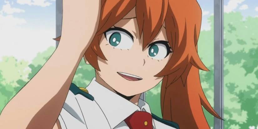 my hero academia itsuka kendo ids talking to someone