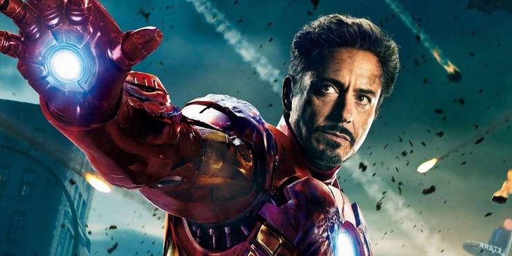 Robert Downey Jr. as Iron Man in the MCU