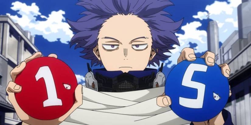 Anime My Hero Academia Hitoshi Shinso Joint Training Selections