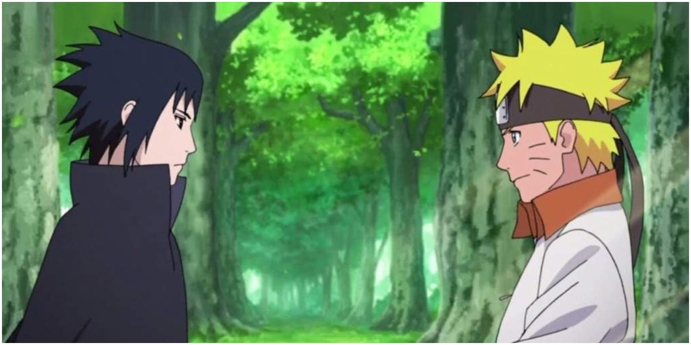 Naruto and Sasuke Woods