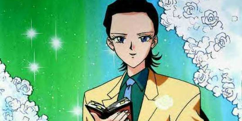 A picture of Taiki Kou, Sailor Star Maker, in her disguise in Sailor Moon.