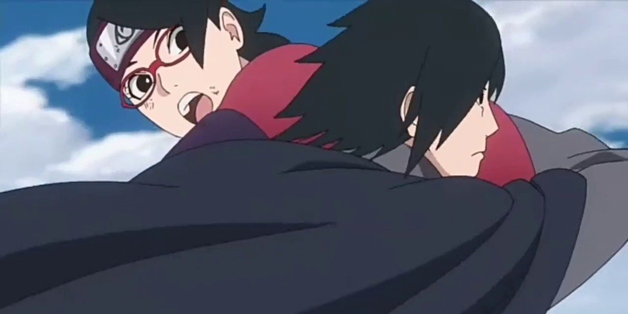 Sasuke saves Sarada Cropped 1