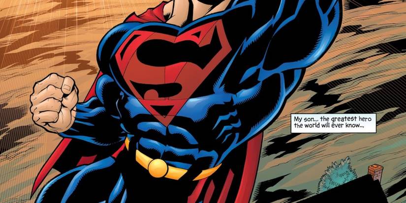 Superman: Why Kingdom Come Added Black to His Symbol