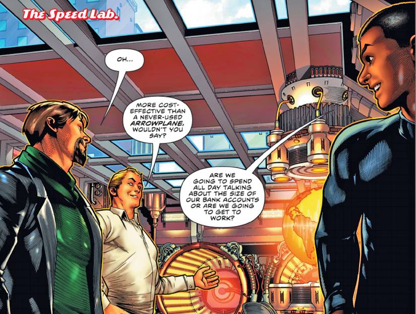 The Speed Lab: The Flash's Batcave Is Hidden Under an Iconic DC Landmark