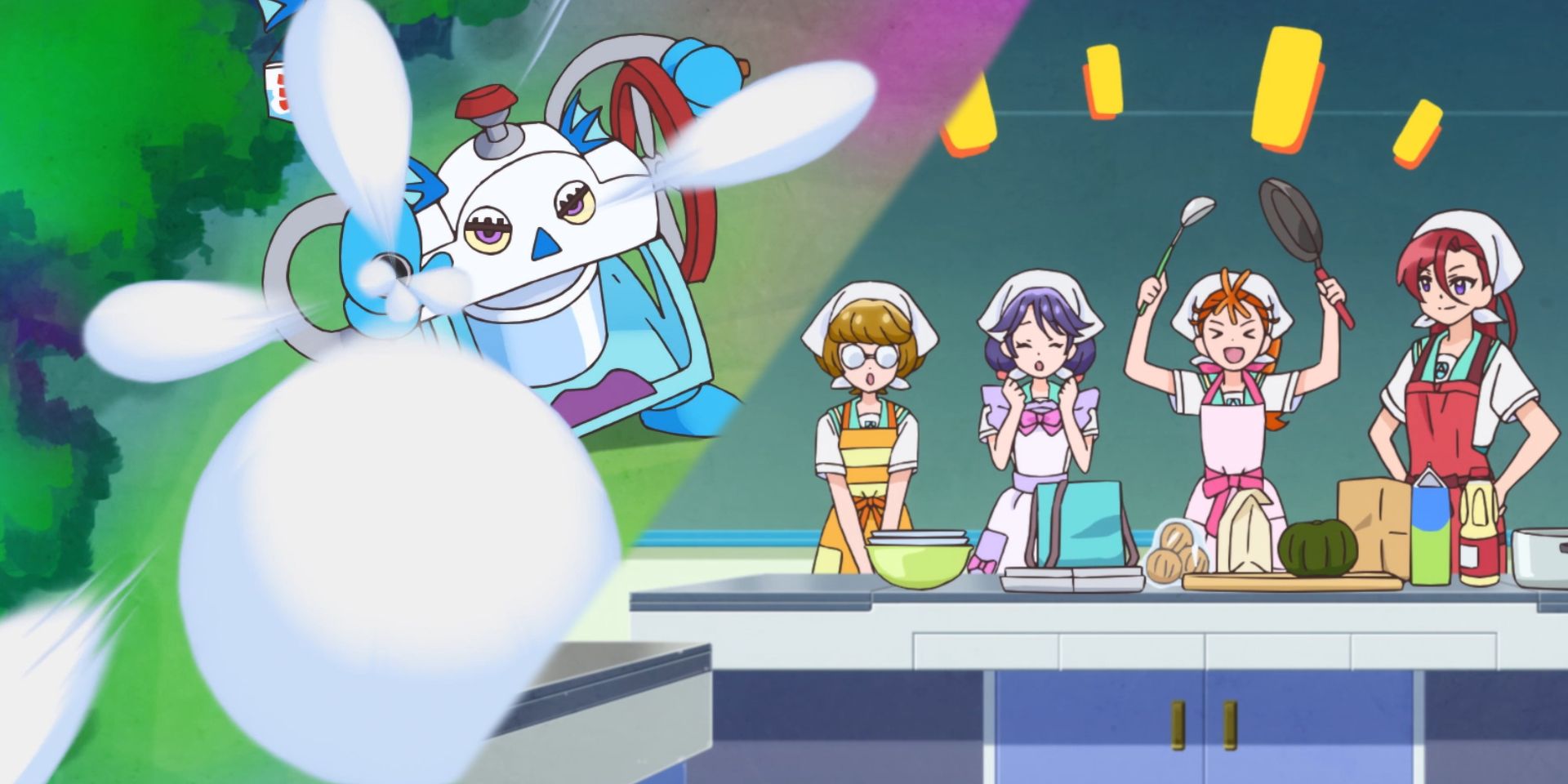 Tropical-Rouge! Precure: How Lunch Almost Makes the Cures Lose