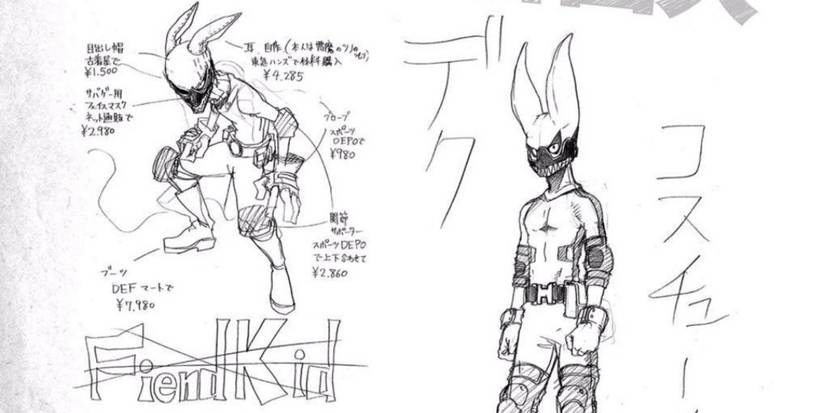 My Hero Academia: Deku’s Original Design Was a LOT Like Batman