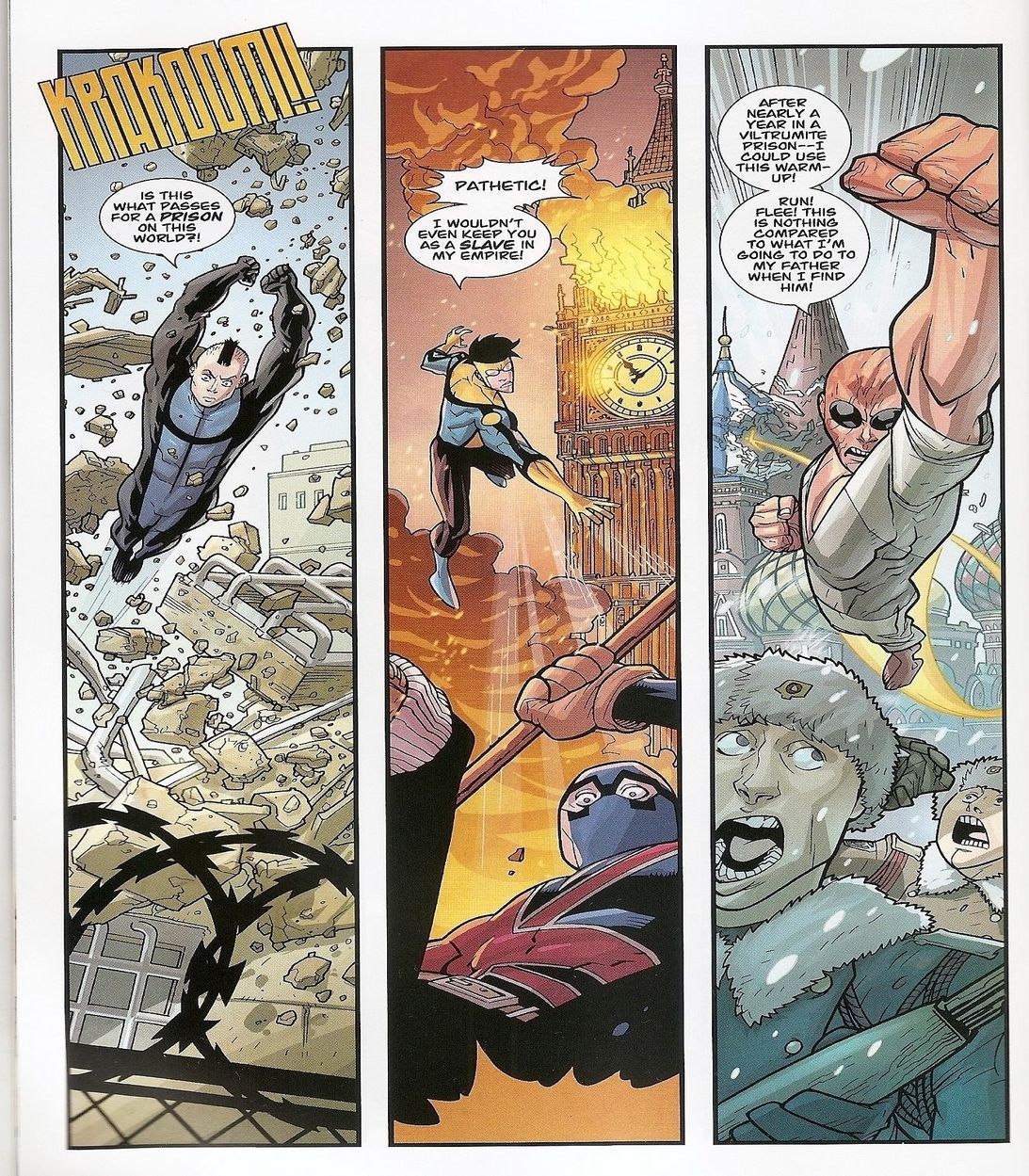 10 Strongest Invincible Characters Mark Beat Wearing His Blue Suit
