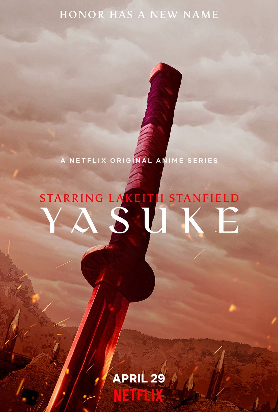 Yasuke | Netflix revela primeiro trailer de seu próximo anime original