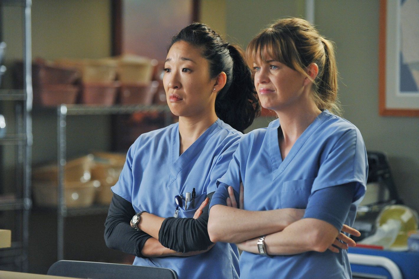 Grey‘s Anatomy Kosmetiktasche – Meredith & Cristina Design, 23x17 Cm, Wasserdicht