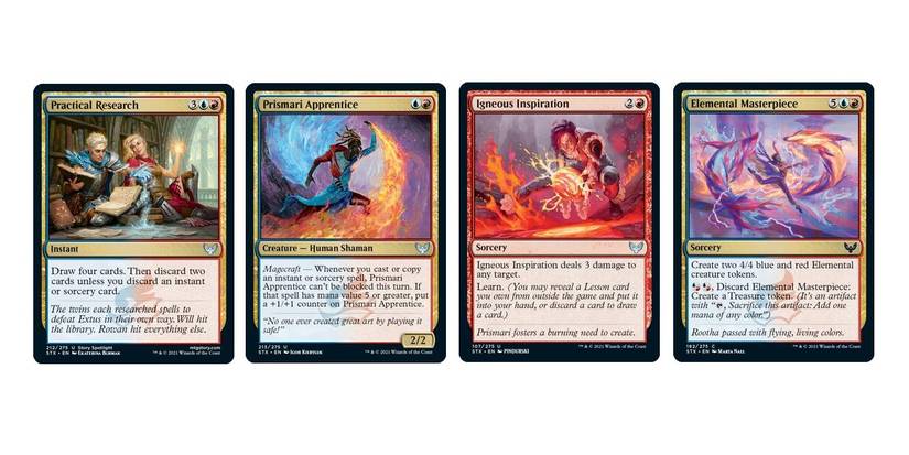 mtg prismari cards Amazon.com: Magic: The Gathering Secrets of Strixhaven Commander Deck main image 1