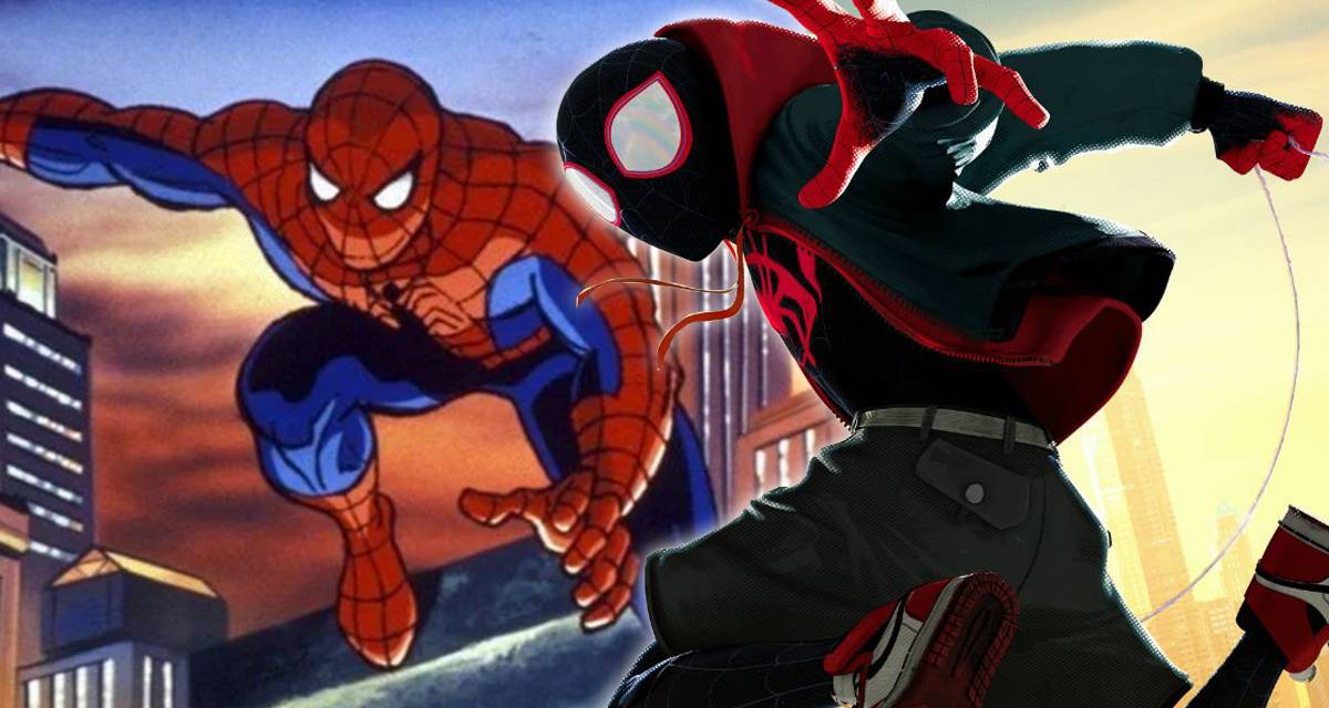 spider-man into the spider-verse 90s animated show