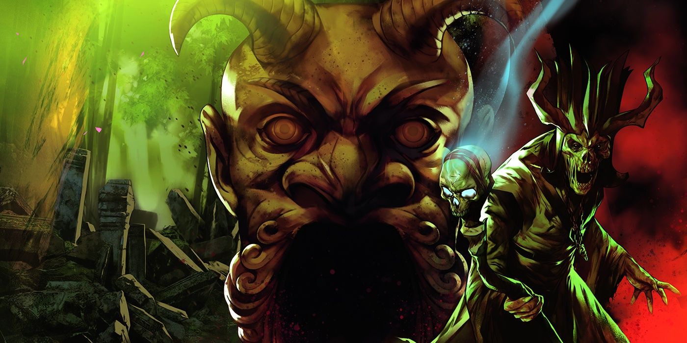 Cover art for Tomb of Annihilation and D&D's Acererak in a collage.