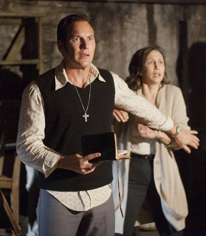 Ed and Lorraine Warren in The Conjuring